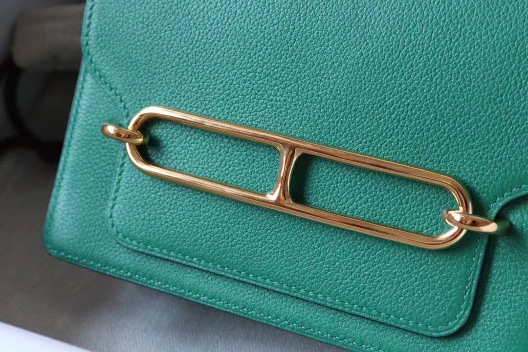 에르메스 룰리스18 그린 금장 에버컬러